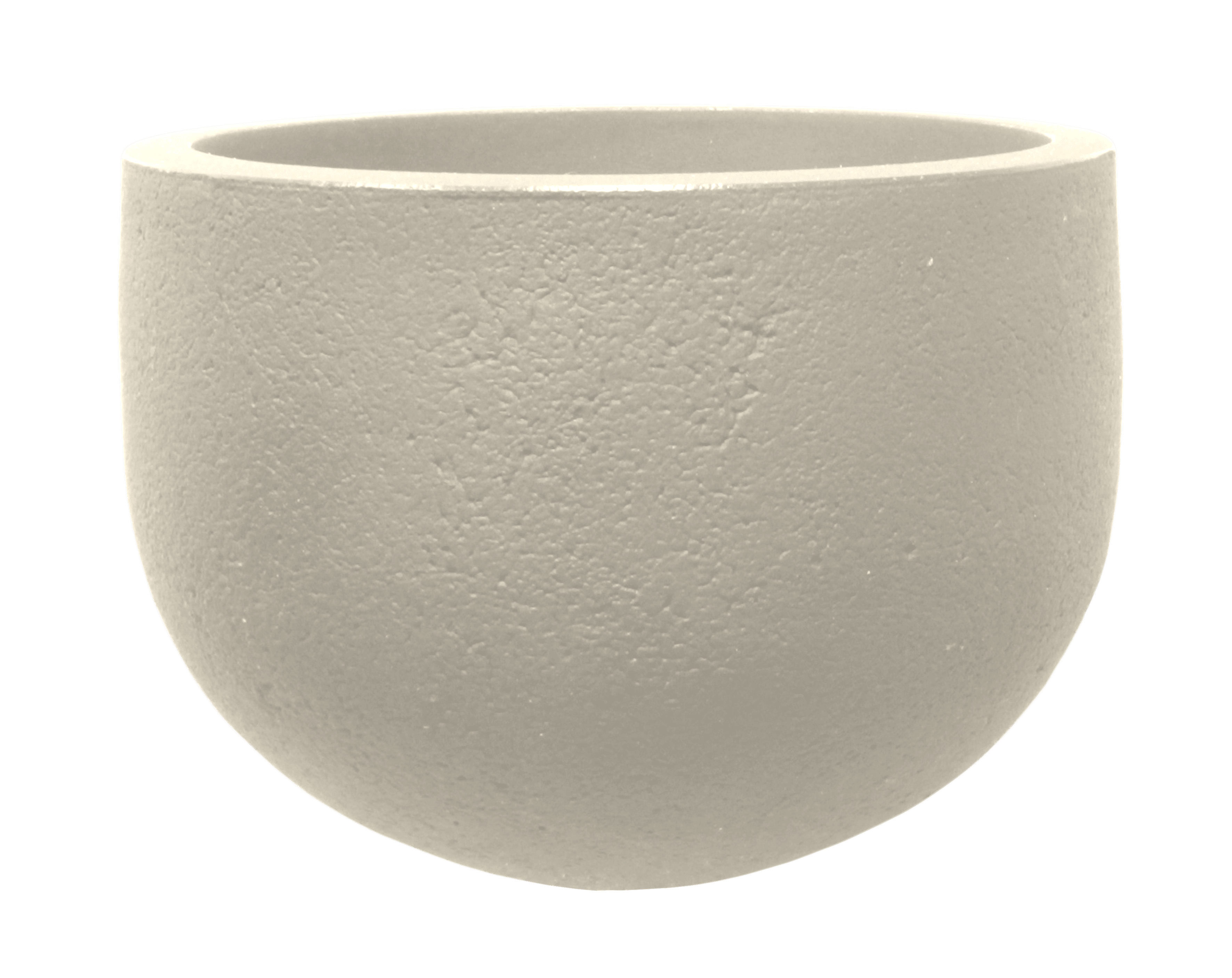 Large Rusted Round Planter Rustic Round Planter 45cm Sandstone - Sheridan Nurseries