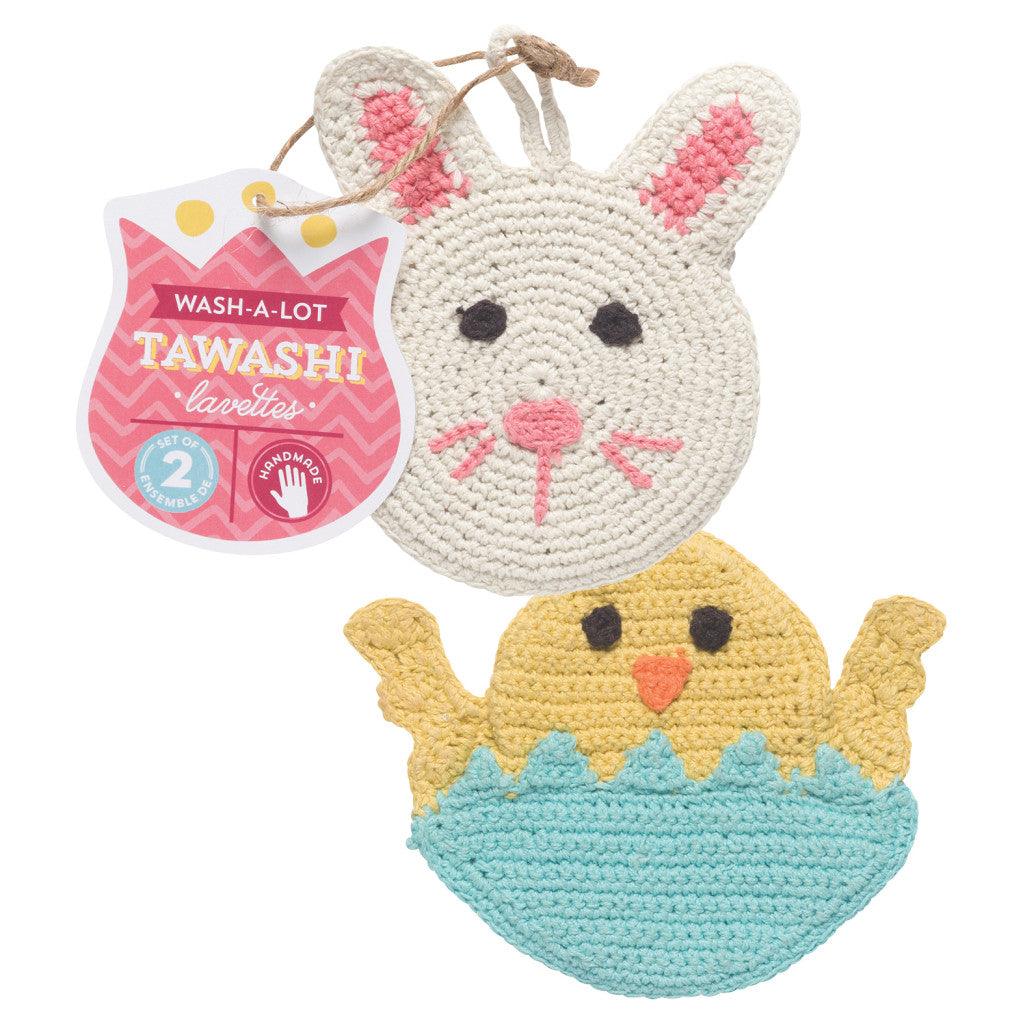 Tawashi Easter Dish Cloth - Set of 2