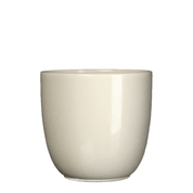 Tusca Pot 12.25x11.25" Cream