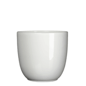 Tusca Pot 12.25x11.25" White
