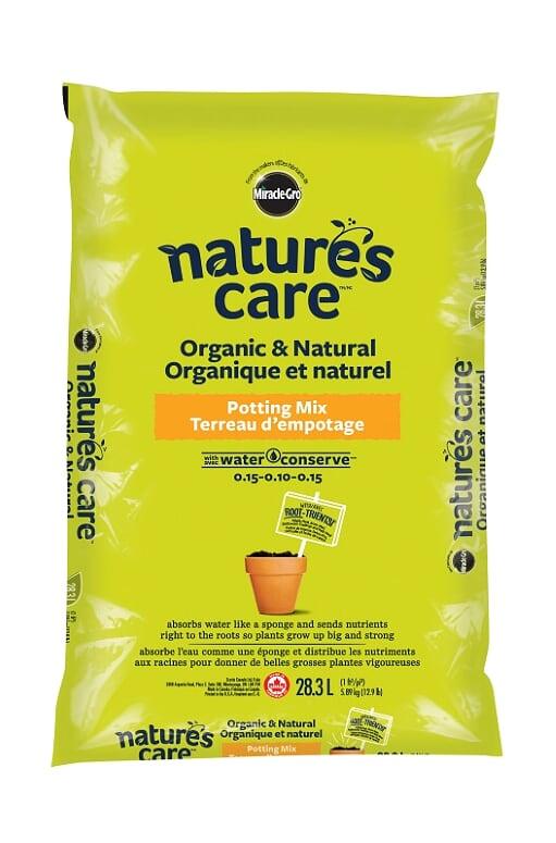Nature&#39;s Care™ Organic &amp; Natural Potting Mix 28.3L