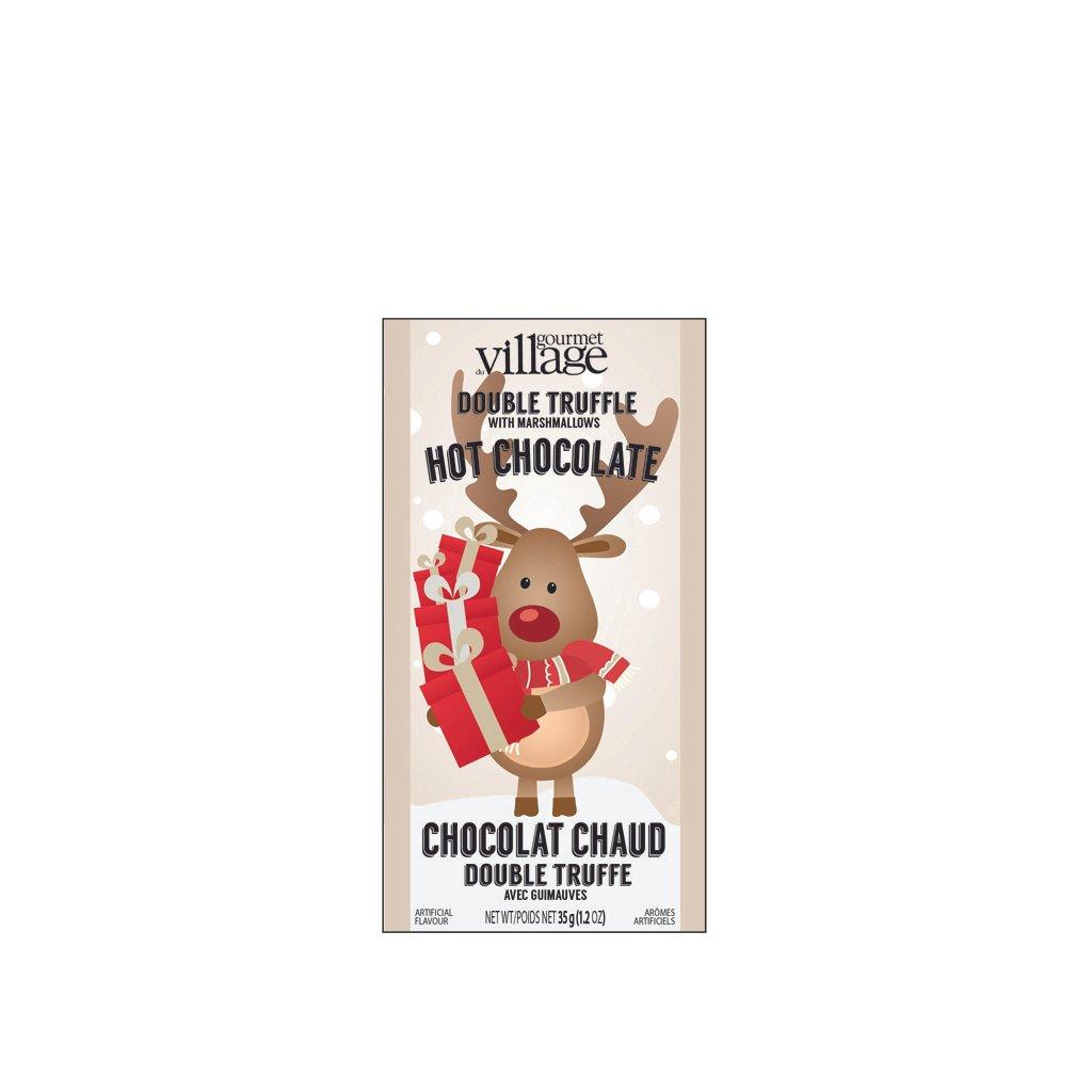 Retro Reindeer Hot Chocolate Single Serve