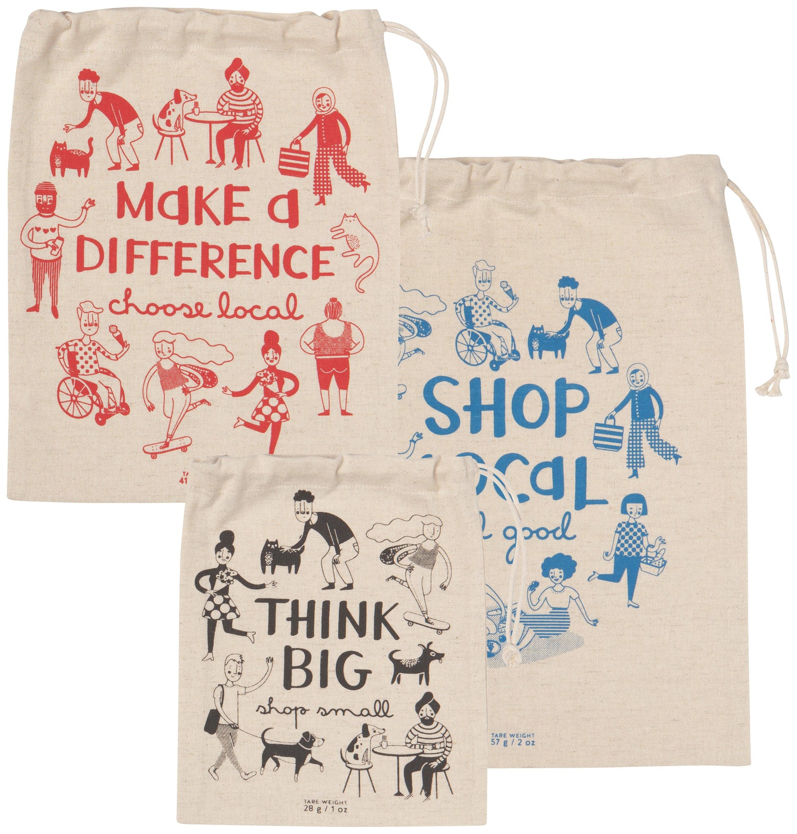 Shop Local Produce Bag Set