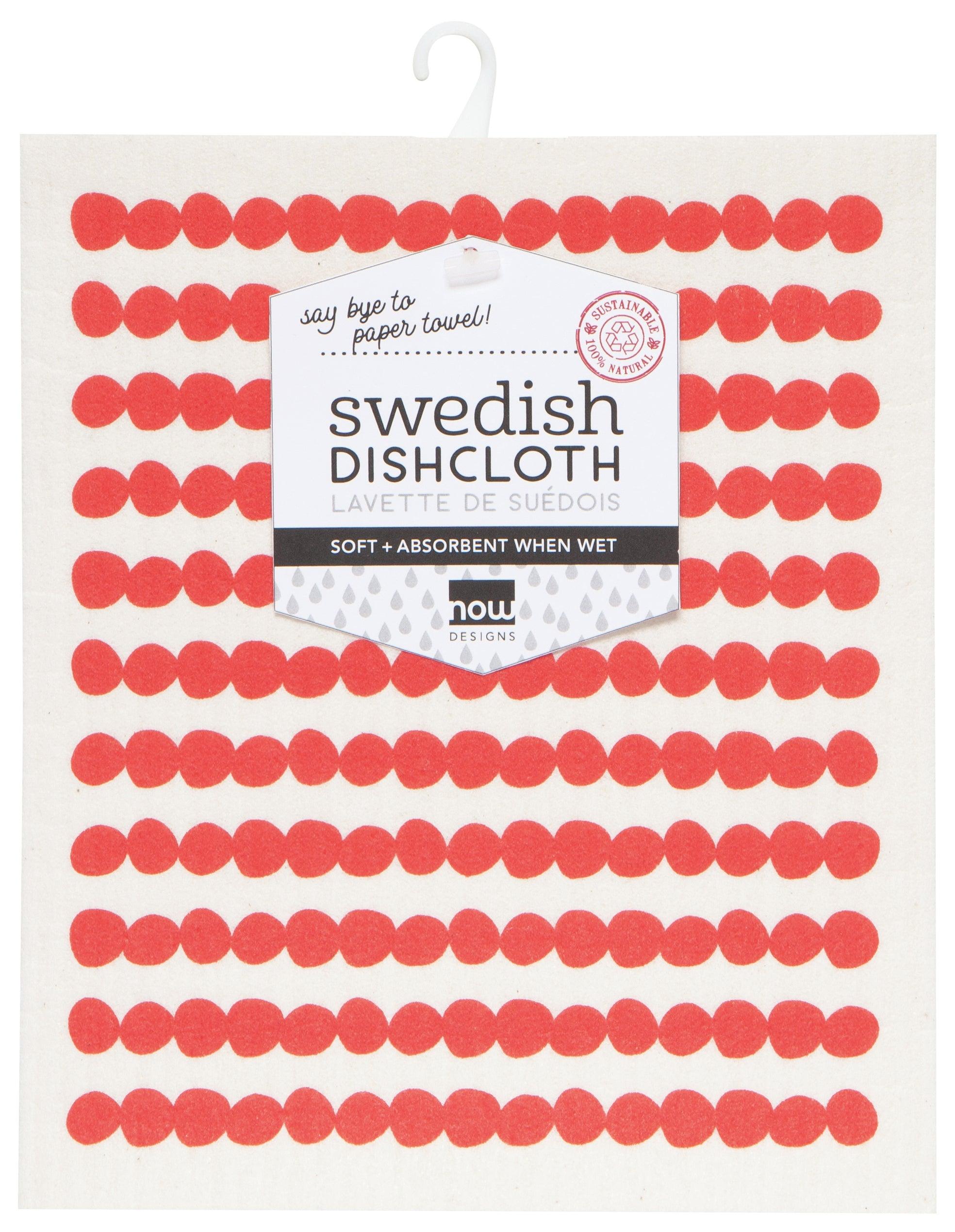Red Swedish Dish Cloth