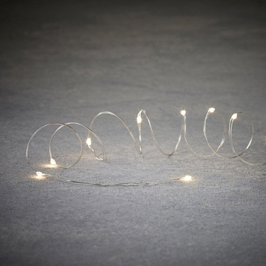 Outdoor String Silver Warm White 200 Led Lights