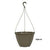 Quattro 12.85" Hanging Basket Slate