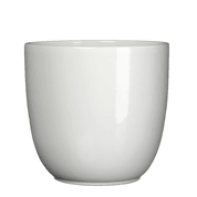 Tusca Pot 9x8.5" White