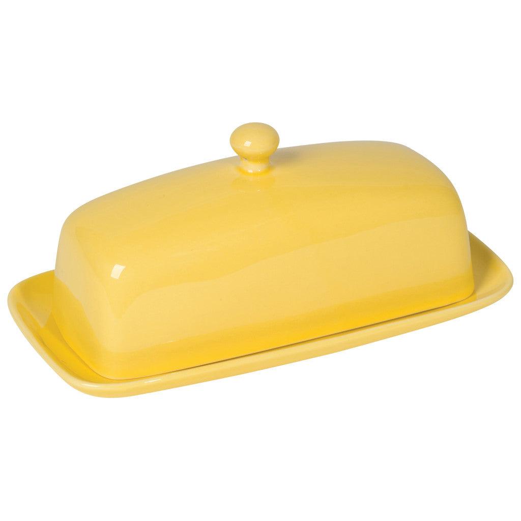 Butter Dish Rectangular Lemon