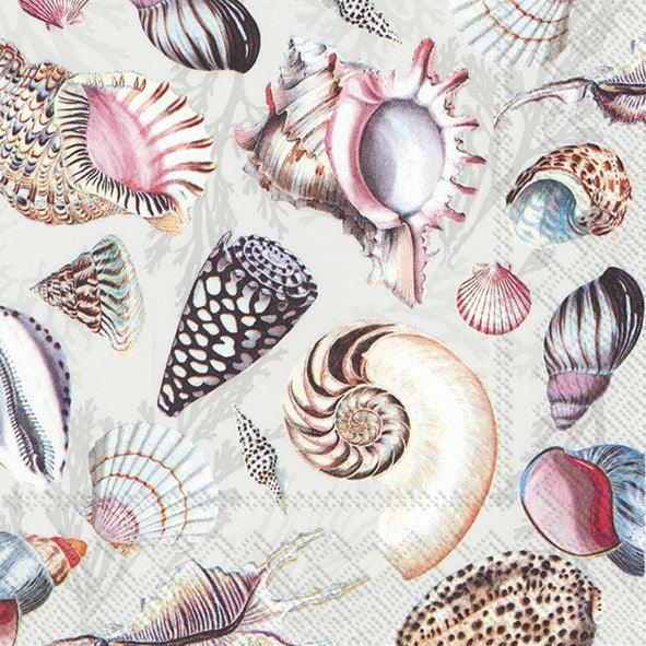 Shells of the Sea- Cocktail Napkin