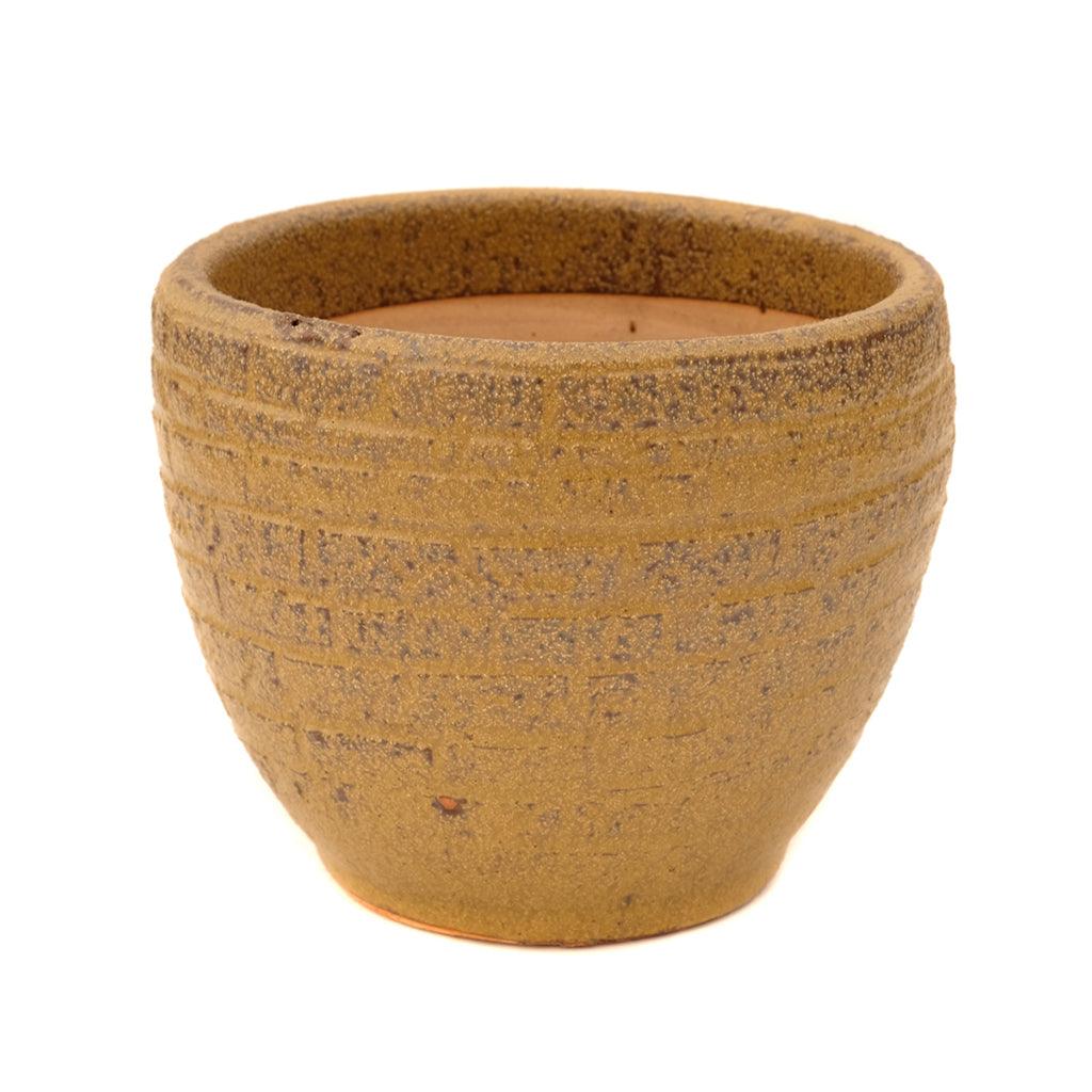 Bricko Collection Ceramic Pot Sandy Satin
