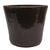 Coffee Collection Ceramic Pot Cognac Brown