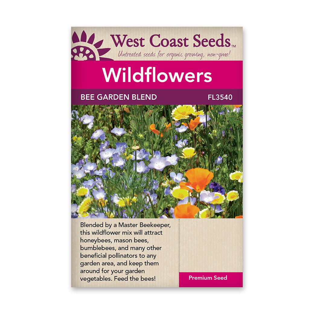 seeds for bee garden Wildflower Bee Garden Blend Seeds