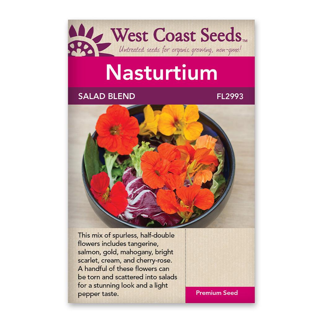 Nasturtiums Salad Blend Seeds