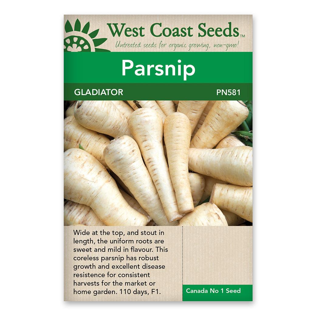 Parsnips Gladiator Seeds