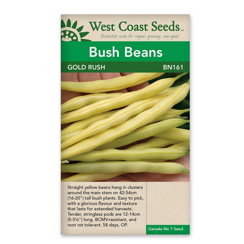 Beans Gold Rush Yellow Wax Seeds
