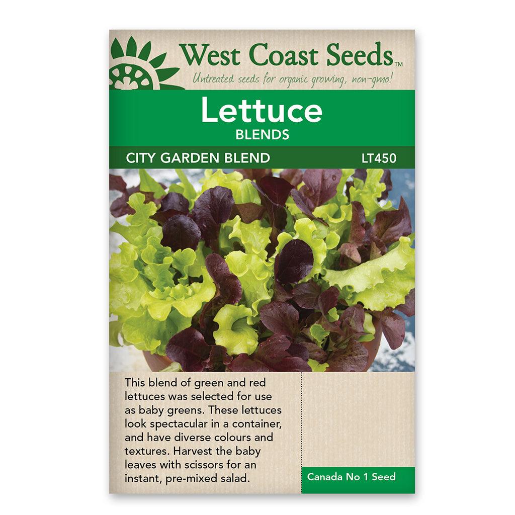 These lettuce seeds mature in just 55 days, providing you with a blend of green and red lettuces specially selected for baby greens. Thriving in full sun to partial shade, City Garden lettuce is perfect for various light conditions in your garden. Enjoy the pleasure of growing these pelleted seeds and savor the tender and flavorful baby greens they offer for your salads and dishes. 