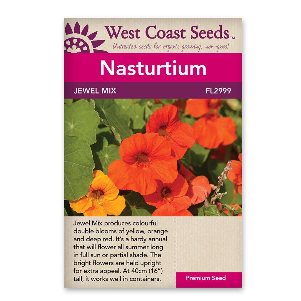 Nasturtiums Jewel Mix Seeds