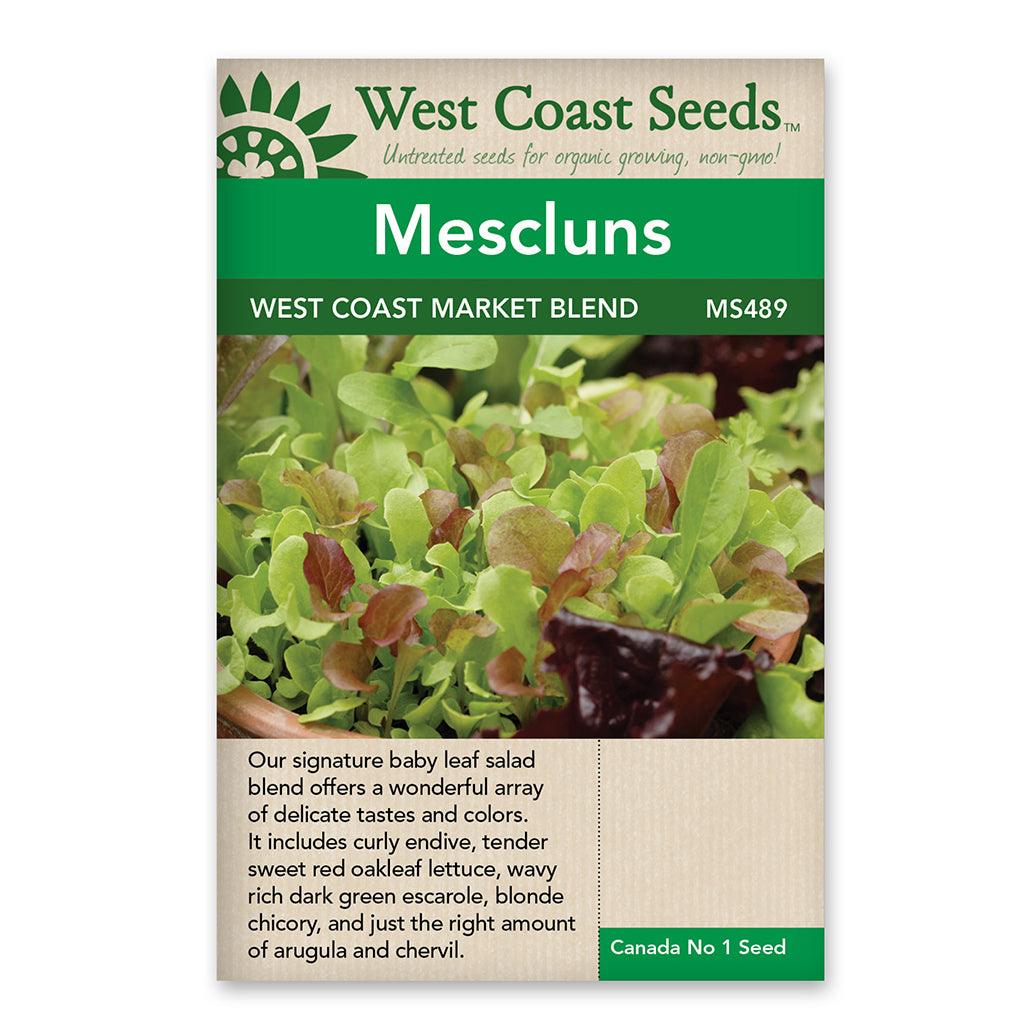 Mescluns West Coast Market Mix Seeds