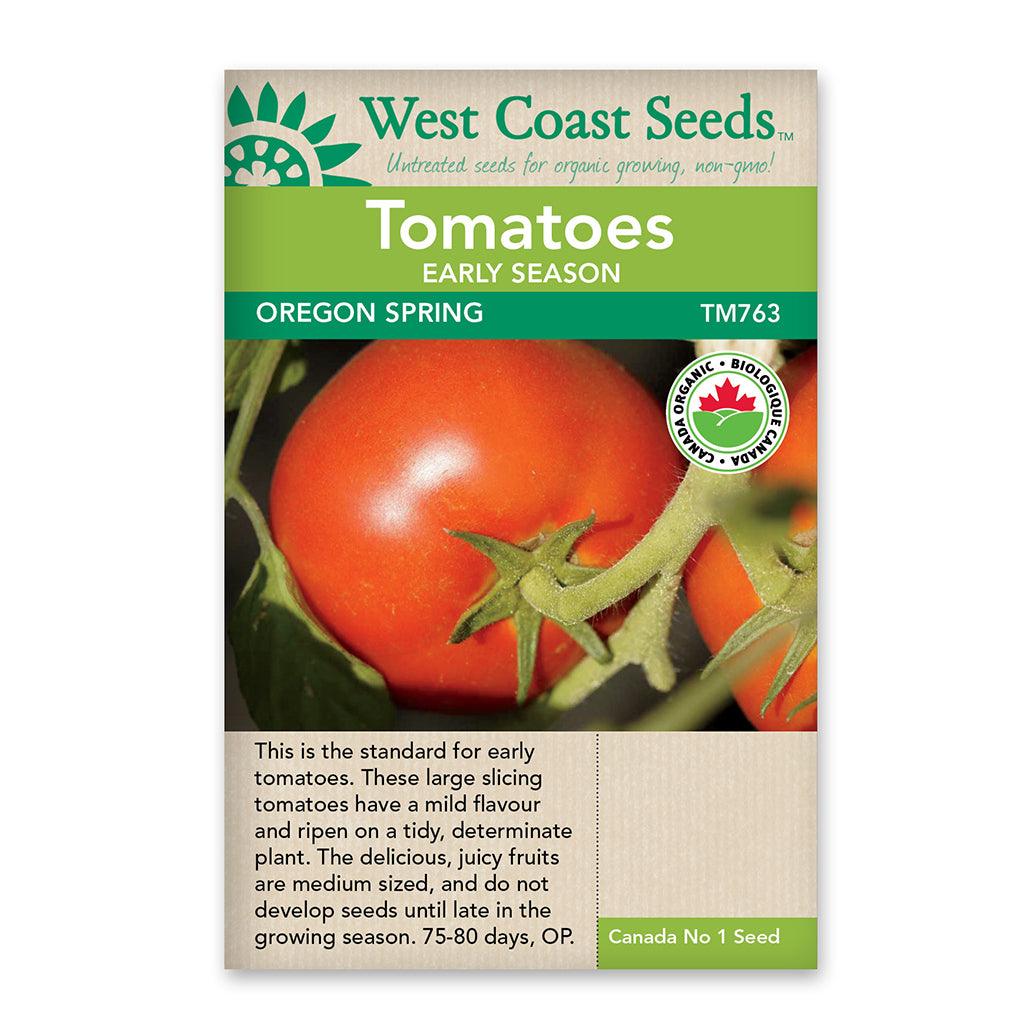Tomatoes Oregon Spring Certified Organic Seeds