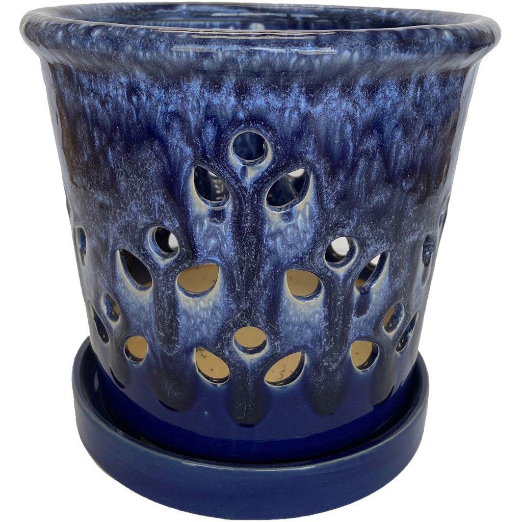 Laelia Orchid Pot 18.5x18.5x17.5cm