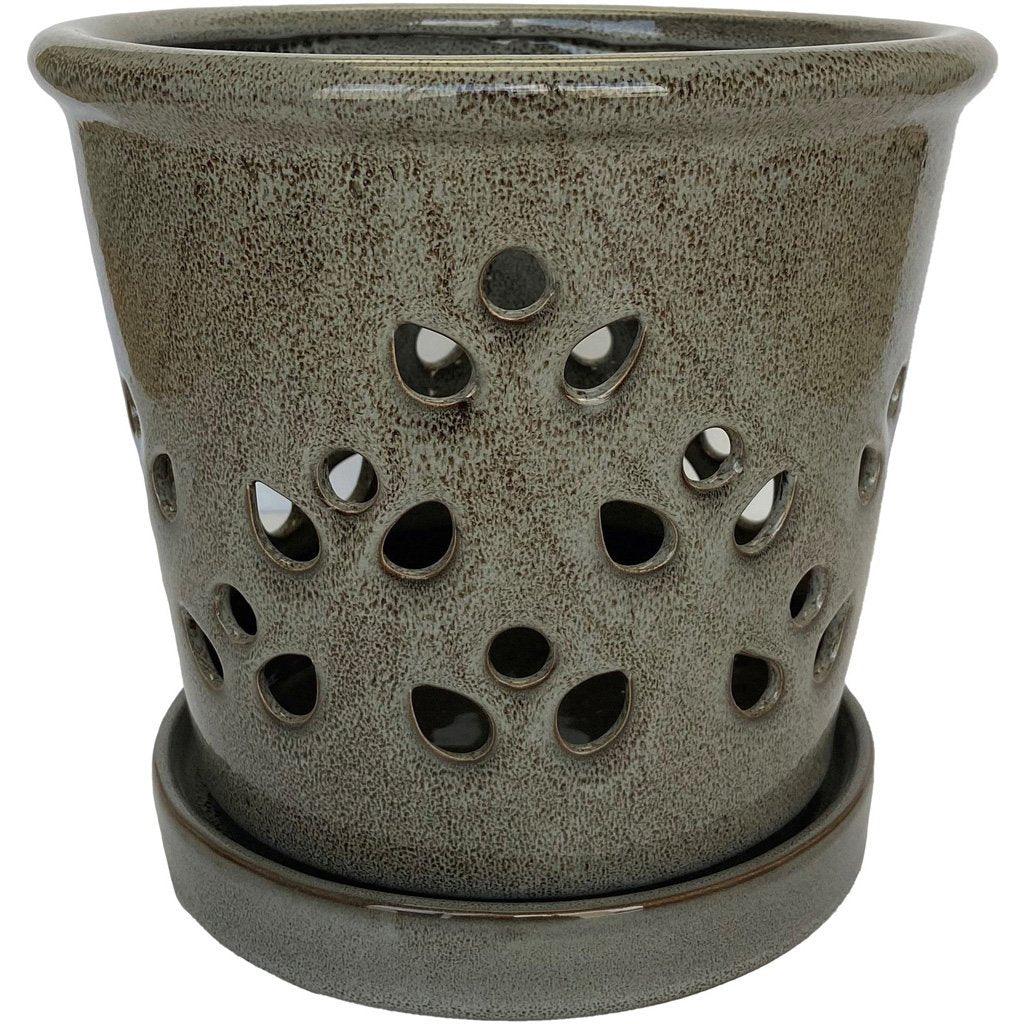 Laelia Orchid Pot 18.5x18.5x17.5cm