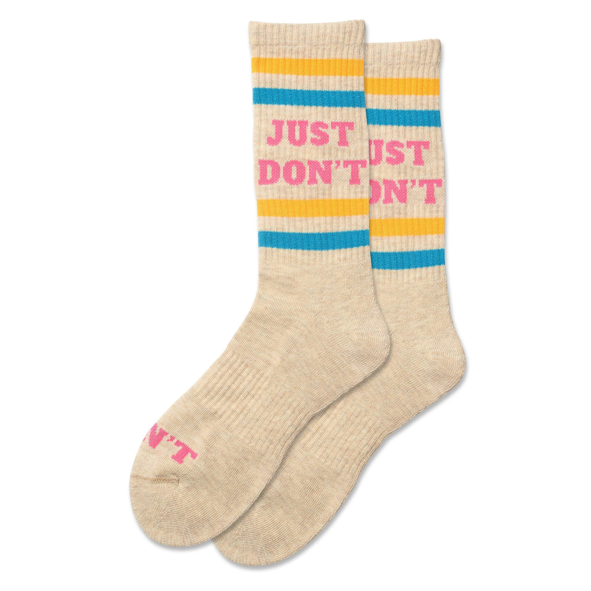 Ladies Socks Just Don&#39;T Sport Denim
