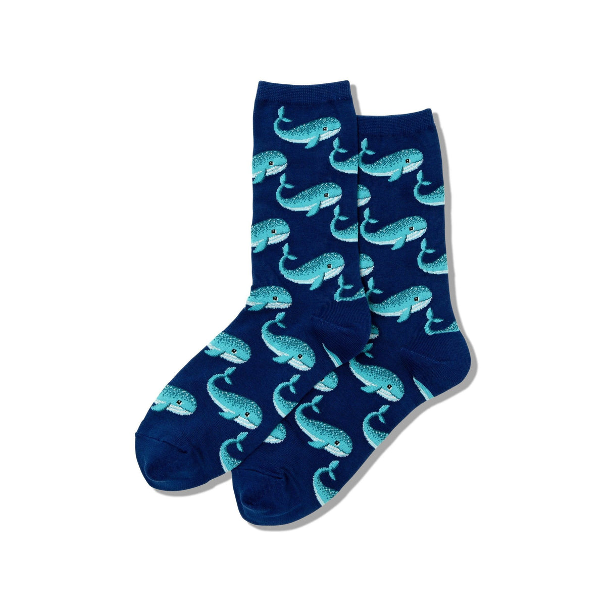 Ladies Socks Whale Dark Blue