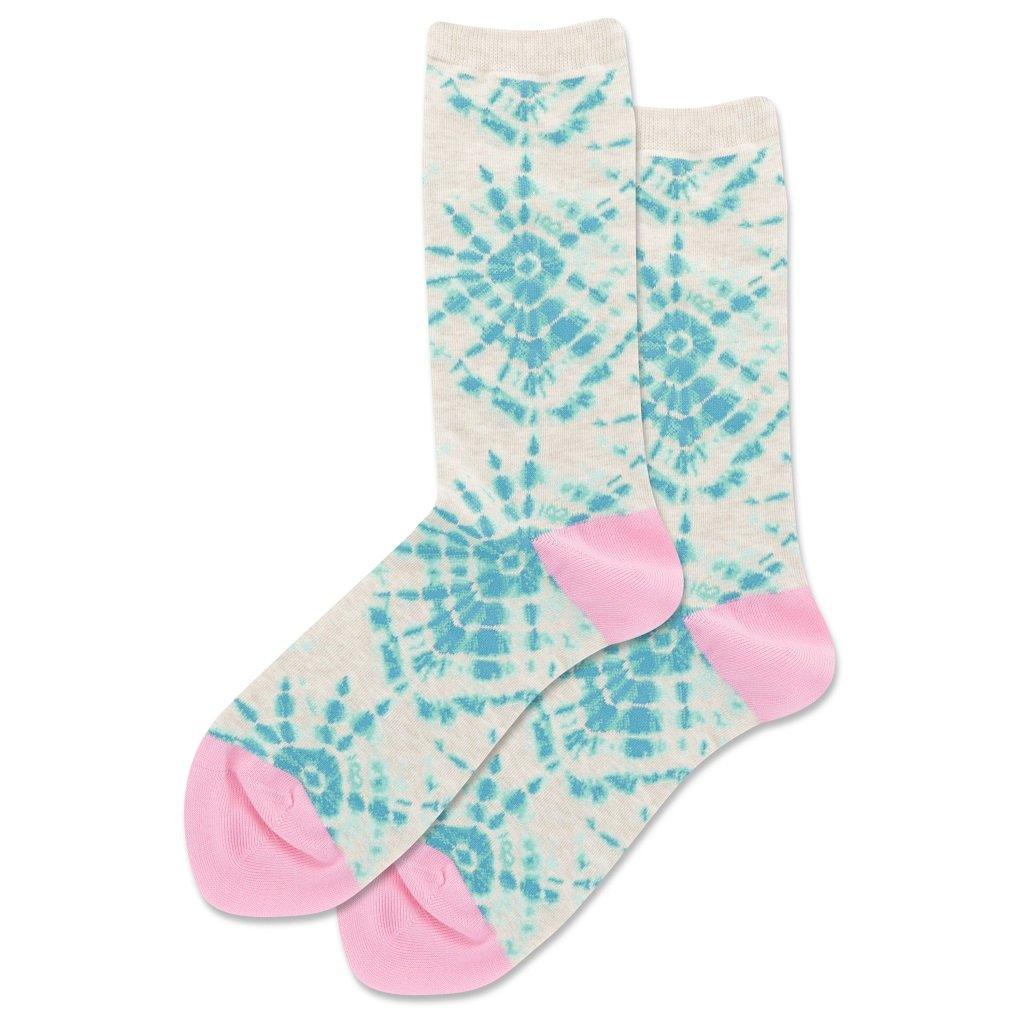 Ladies Socks Tie Dye Natural
