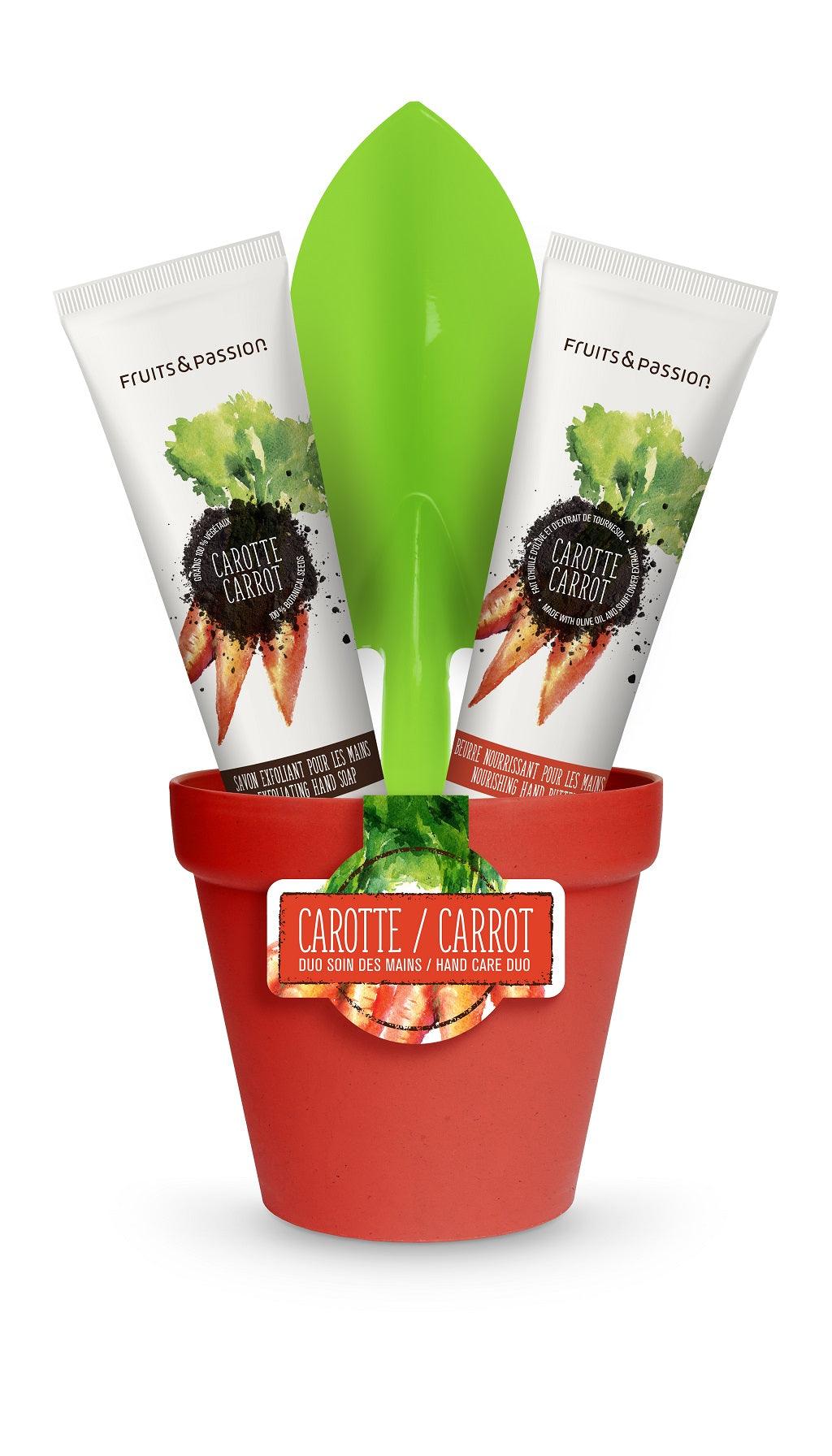 Carrot Hand Care Duo in Pot