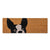 Peeking Dog Small Doormat 10x30 inch