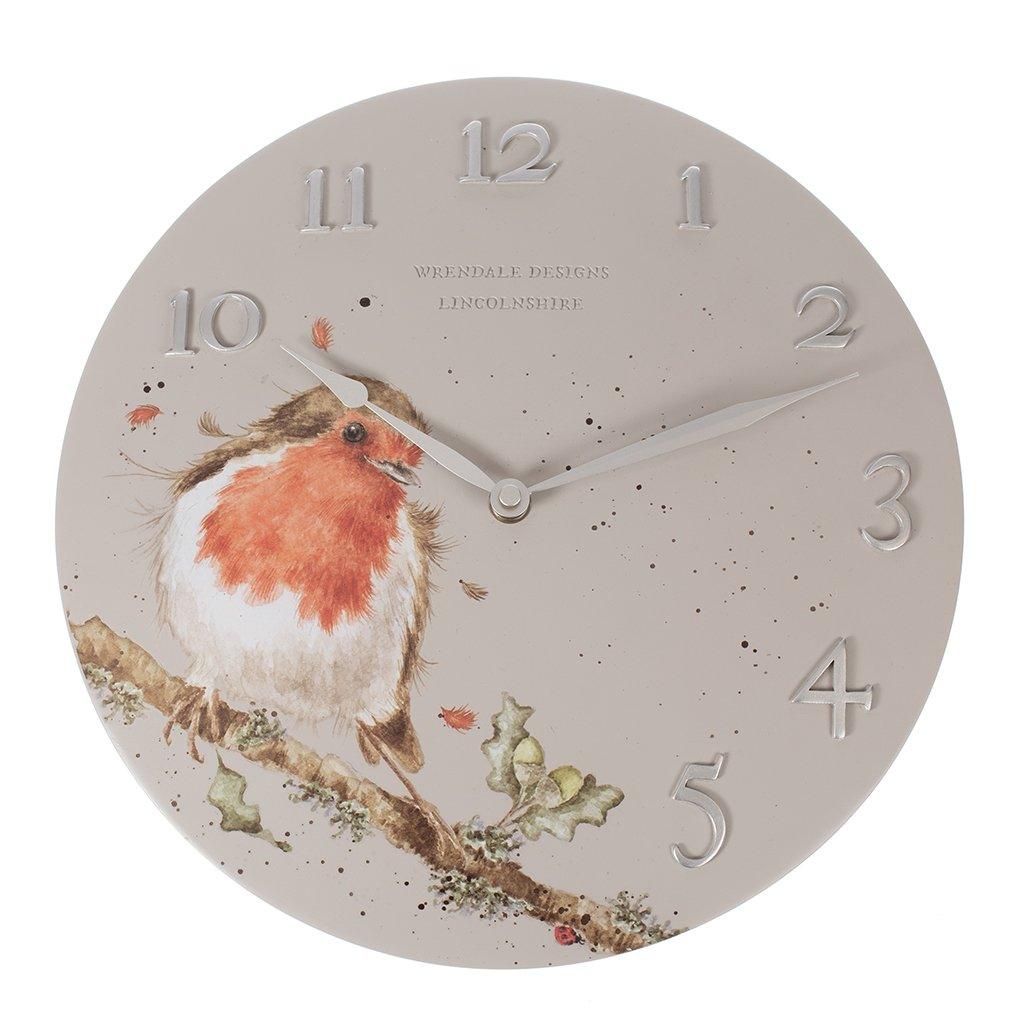 Robin Clock 30 cm diameter