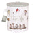 Feed The Birds Tin - 7.84 diameter 9.84 inches tall