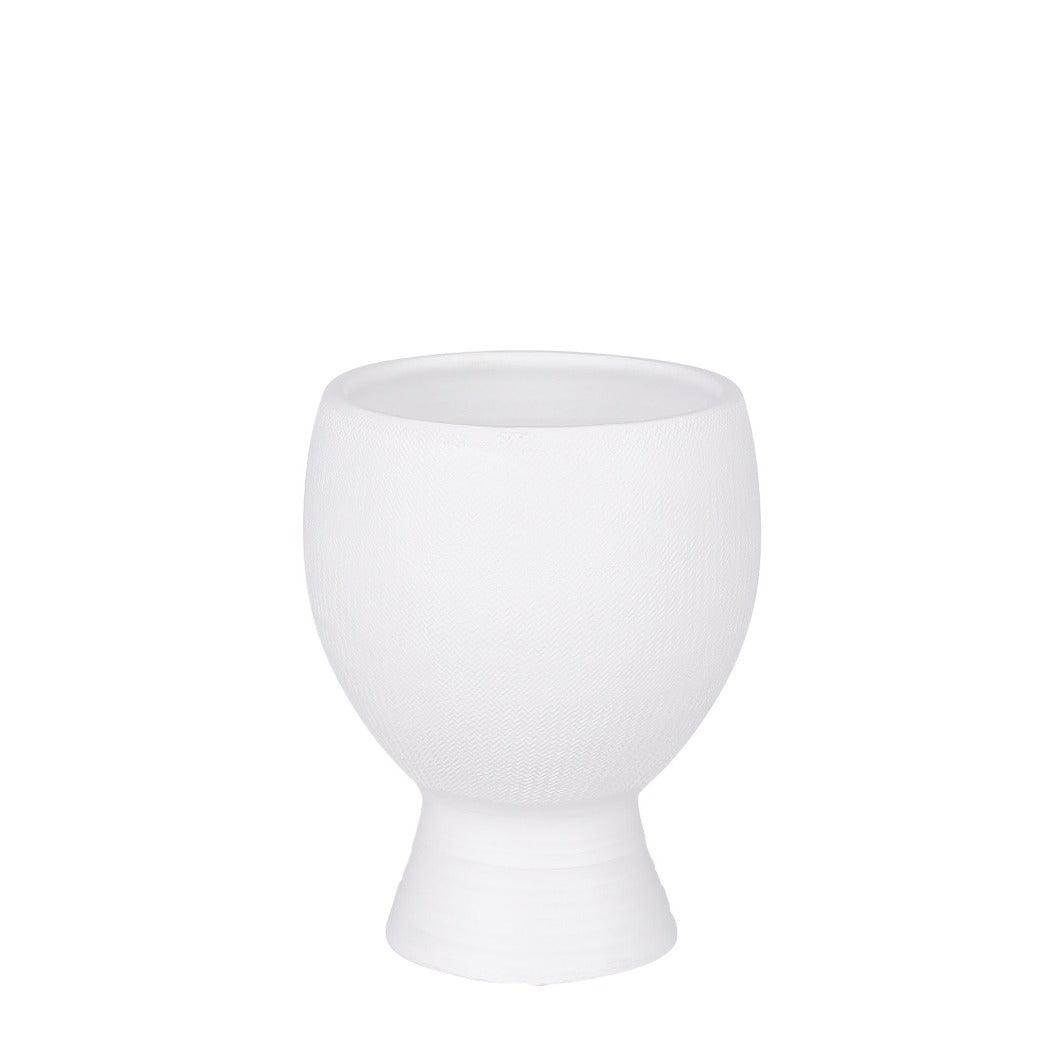 Marlou Footed Bowl Off White