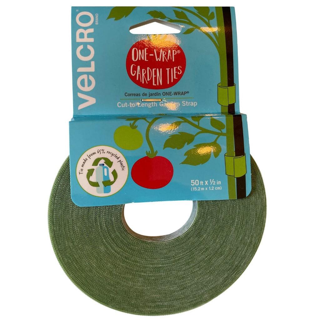 Velcro One-Wrap Garden Ties Roll 50&#39;x1/2&quot;