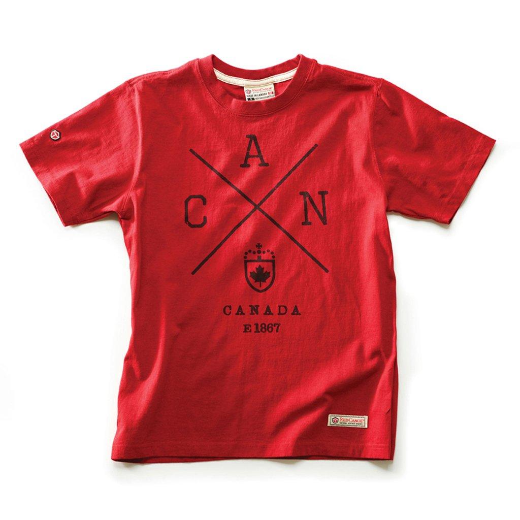 Cross Canada T-Shirt Heritage Red
