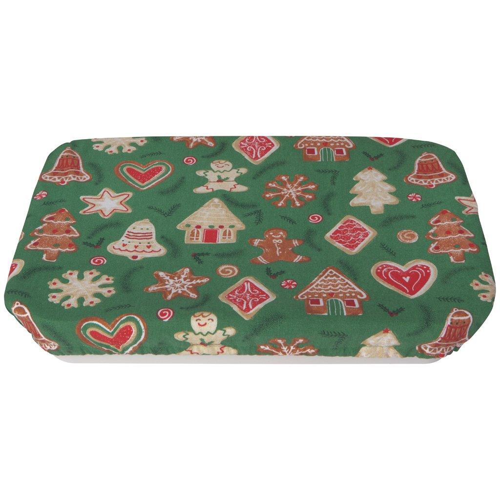 Baking Dish Cover Xmas Cookies