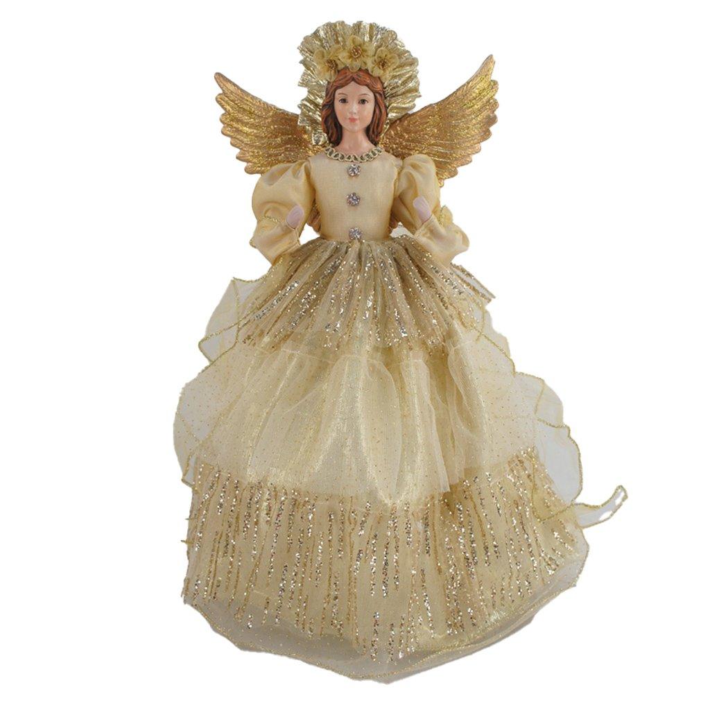 Angel Tree Topper Gold 16 in