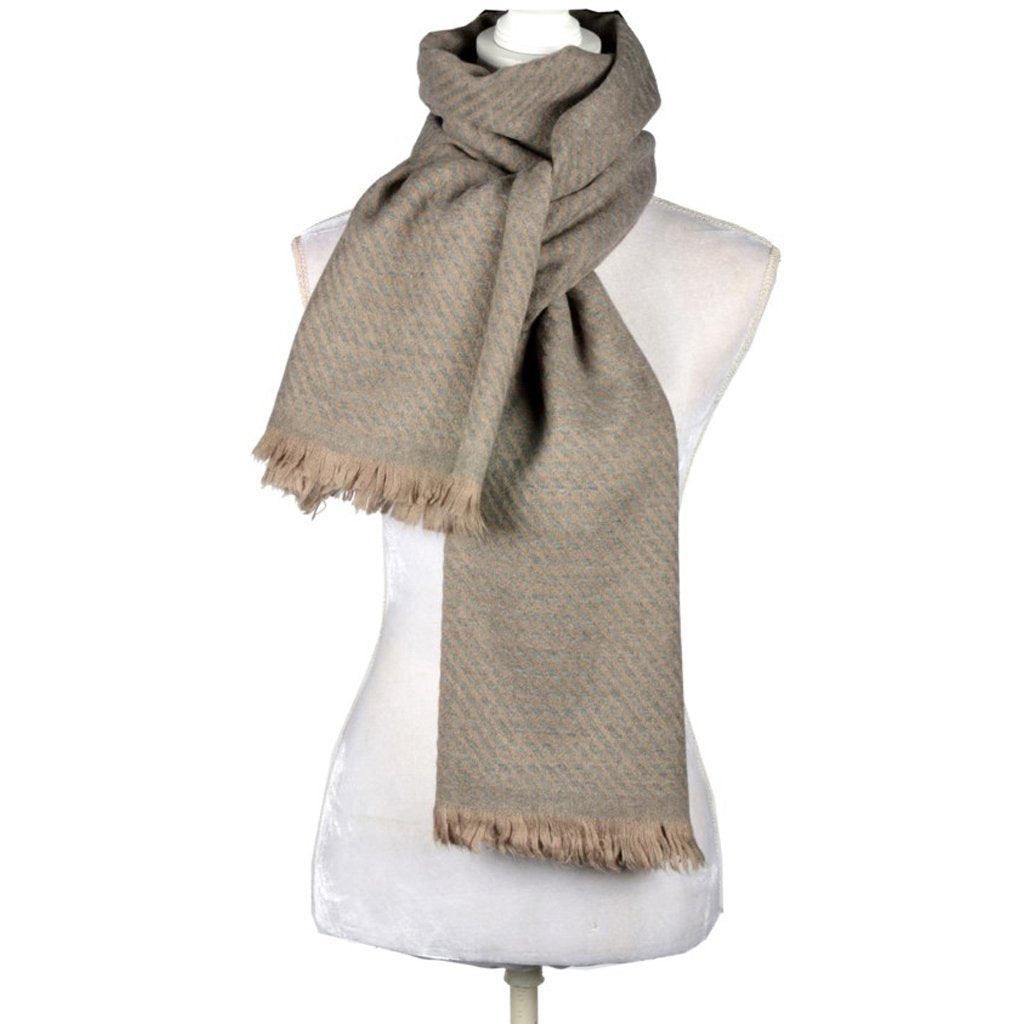 Diagonal Weave Solid Scarf