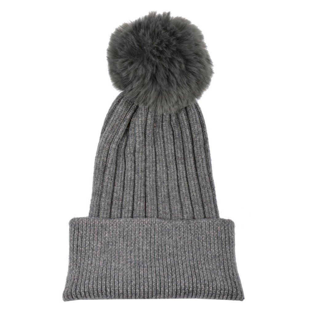 Knit Pom Pom Winter Hat