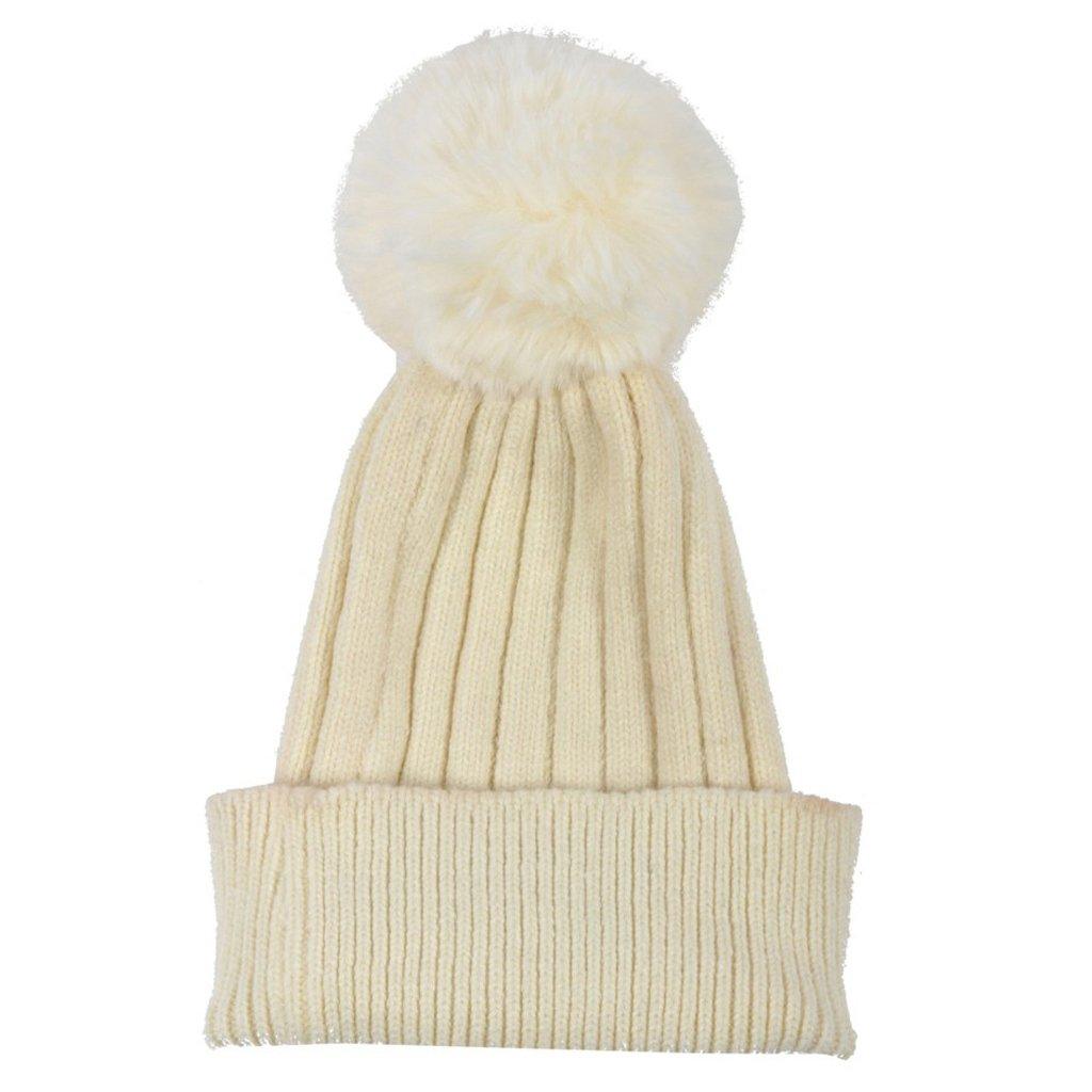 Knit Pom Pom Winter Hat