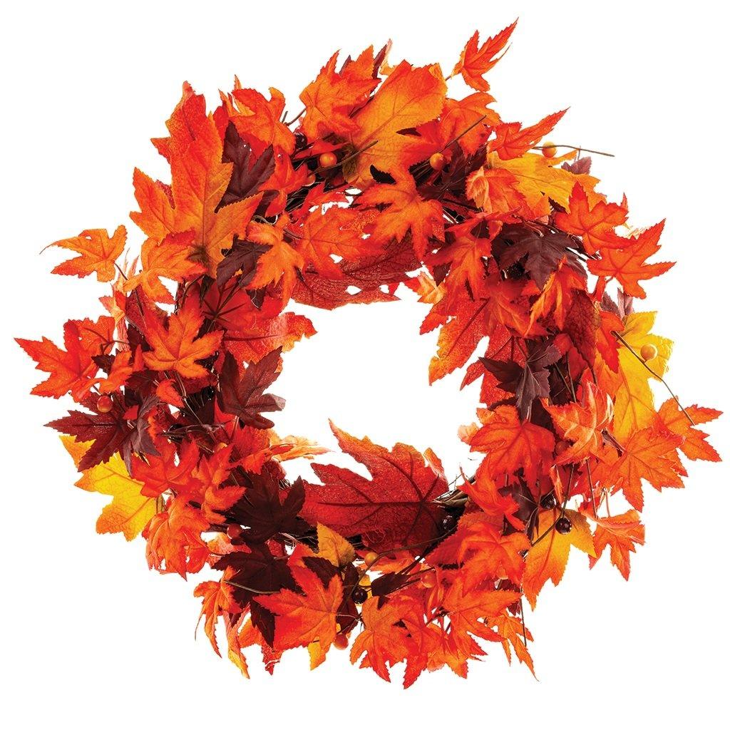 Vermont Maple Leaf Wreath 23.5 in