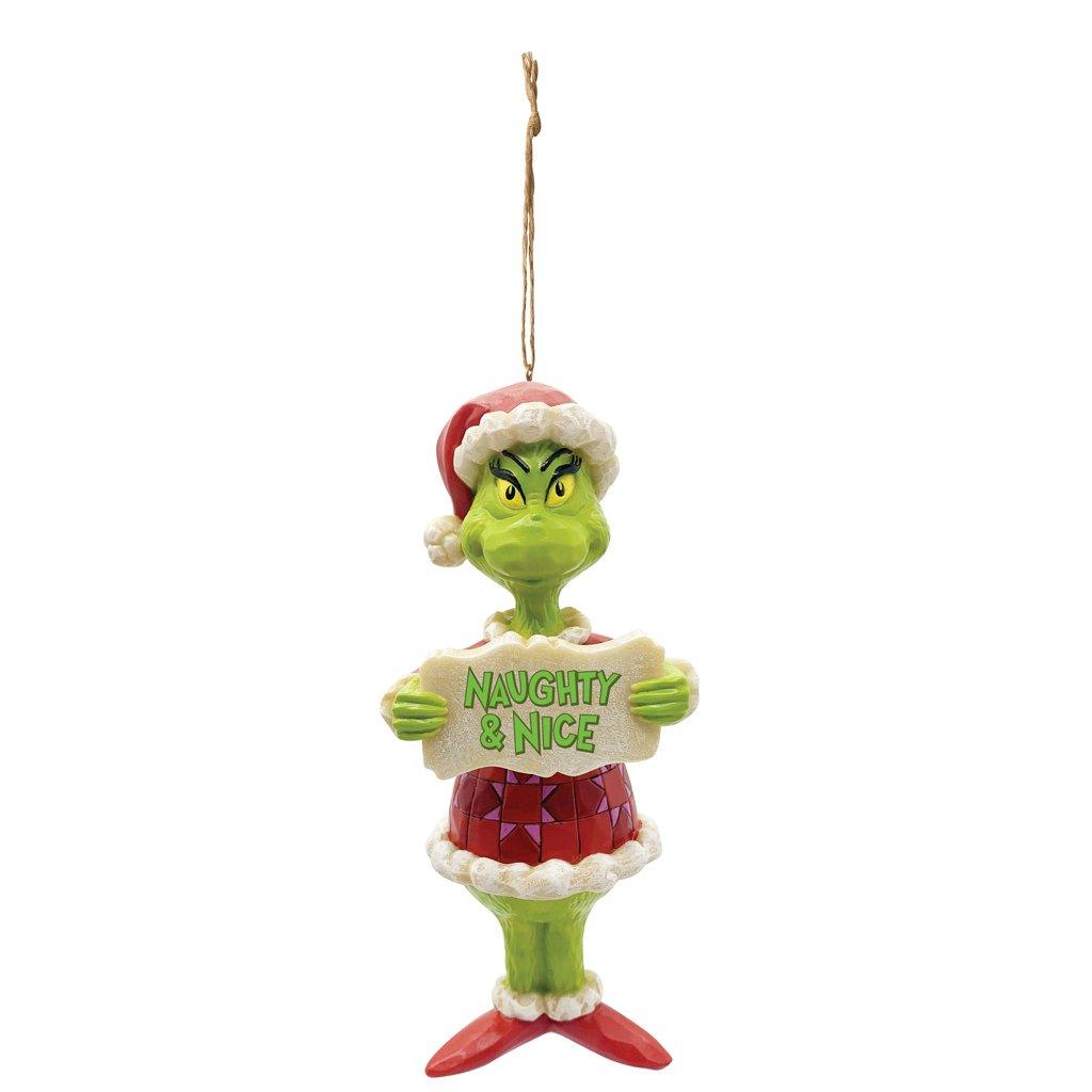 Grinch Naughty And Nice Ornament