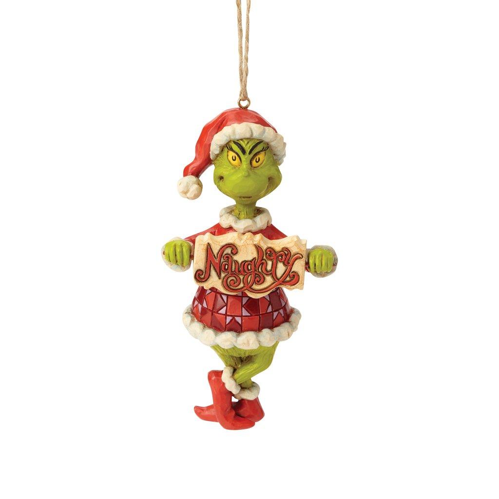 Grinch Naughty Or Nice Ornament