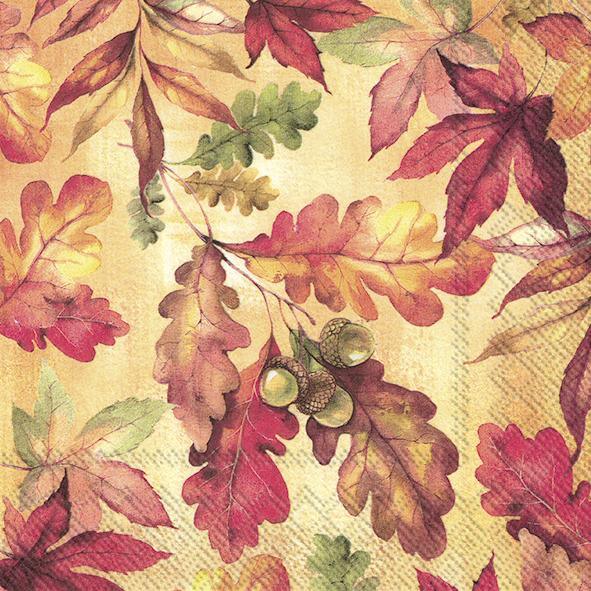 Cocktail Napkin Bright Autumn