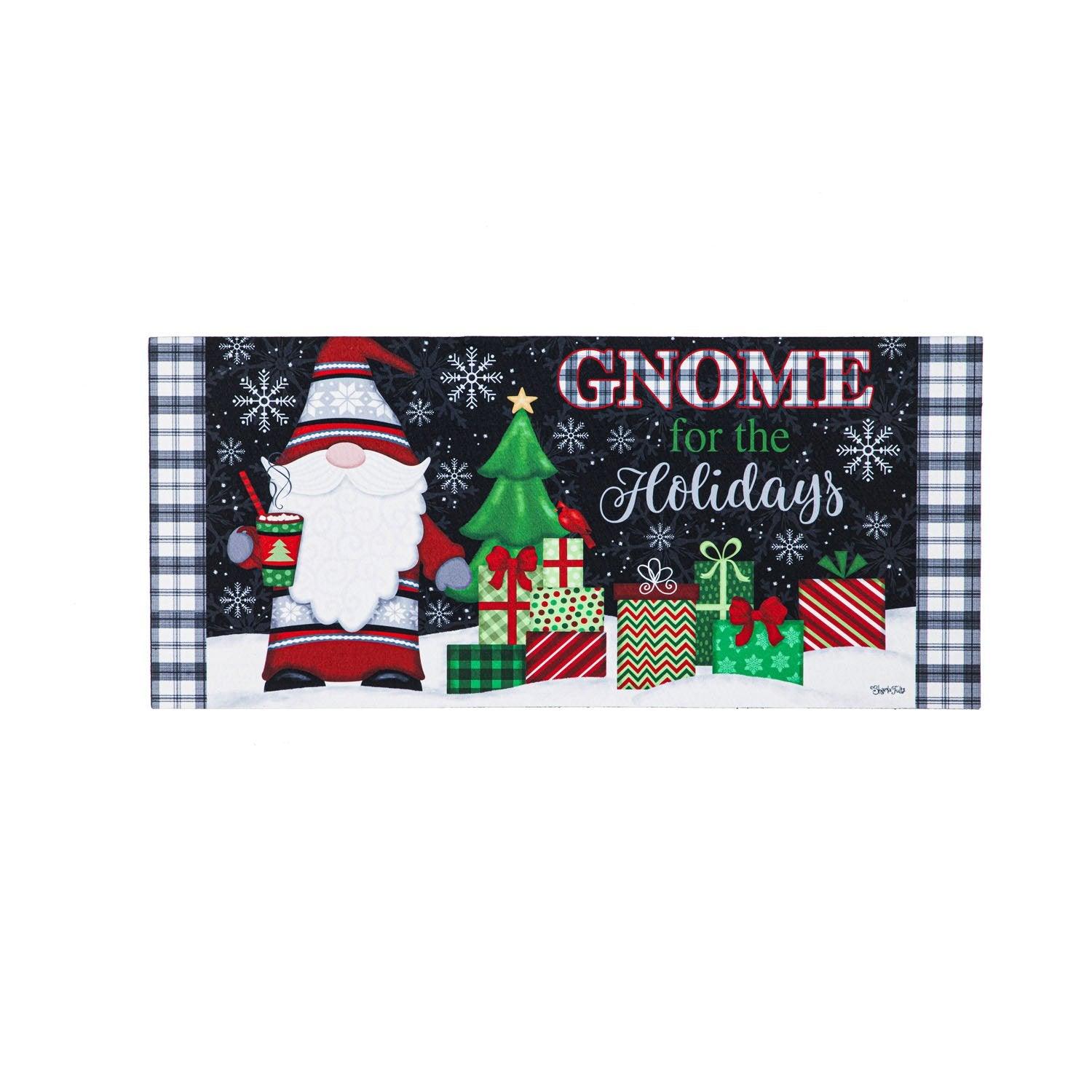 Sassafras Switch Mat Gnome For The Holidays