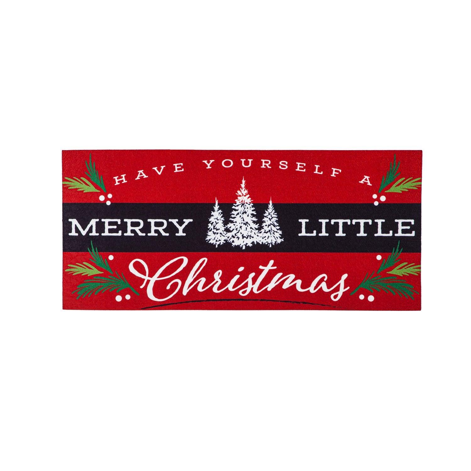 Sassafras Switch Mat Merry Little Christmas