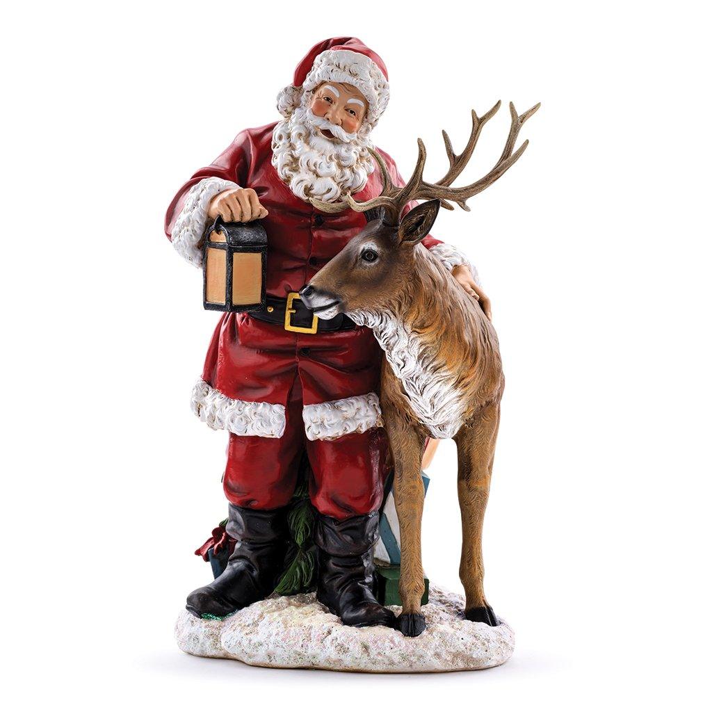 Santa With Deer