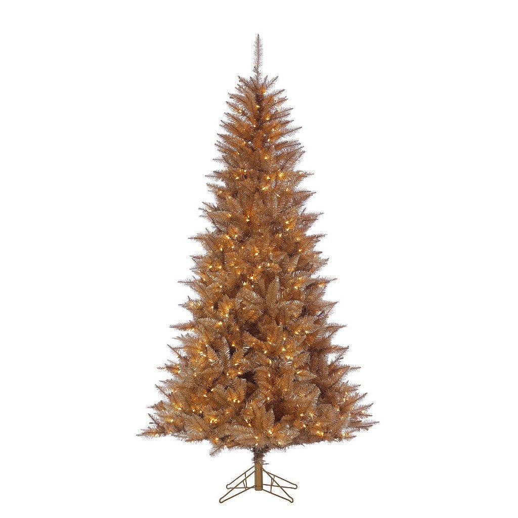 A dazzling addition to your holiday décor that will leave a lasting impression. Standing at a sleek 49 inches in width, this tree is designed to fit beautifully in any room, making it the perfect choice for those seeking a touch of glamour and elegance. Adorned with 600 Staylit lights, your tree will remain brilliantly illuminated, even if one bulb happens to go out, ensuring that your holiday celebrations are stress-free and full of sparkle. 