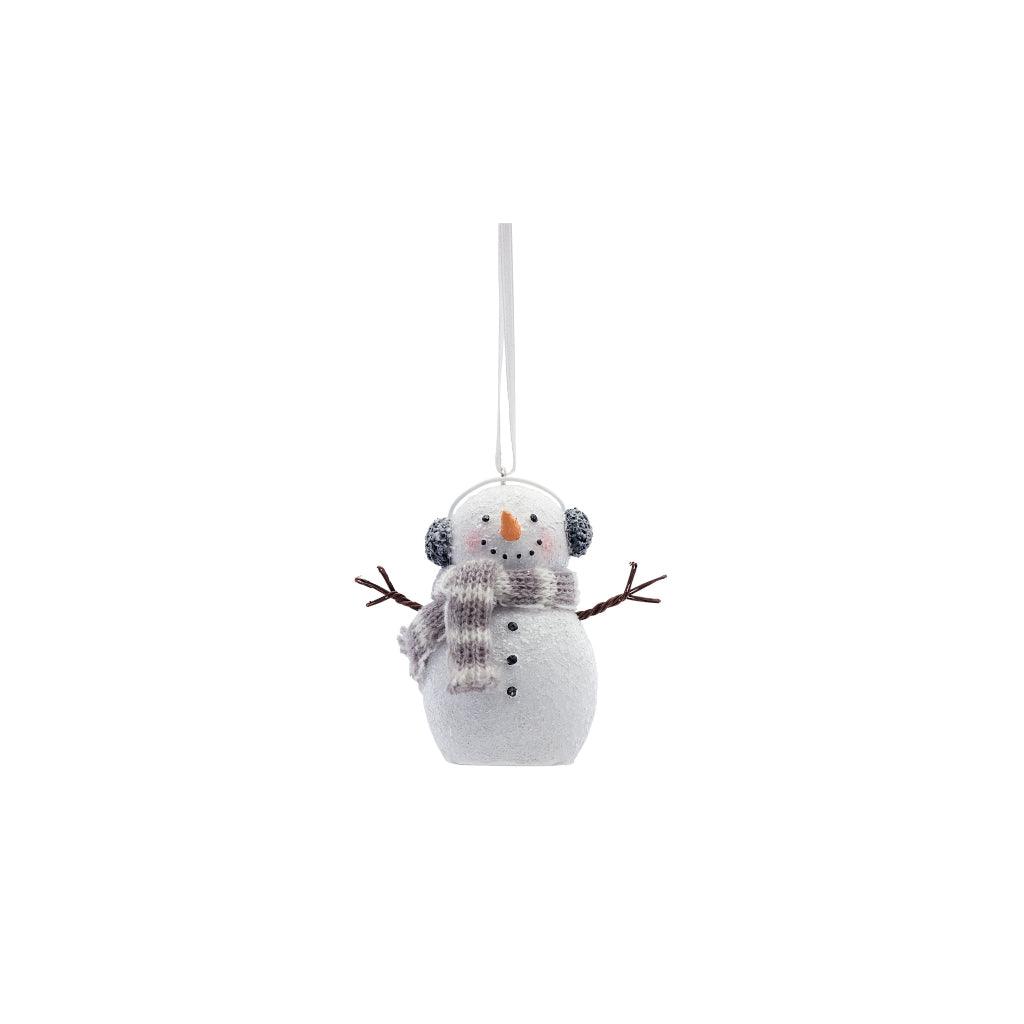 3.5&quot; Resin Snowman Ornament