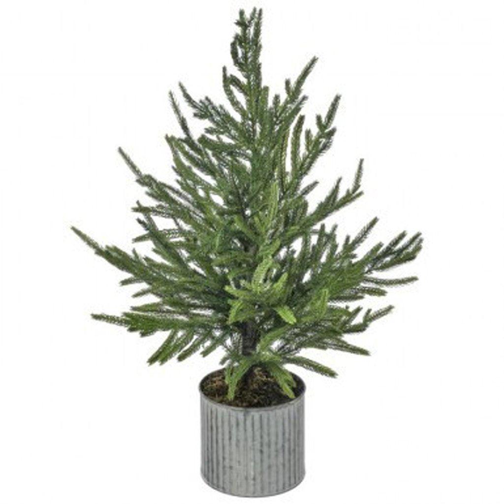 Potted Norfolk Pine Tree 28&quot;